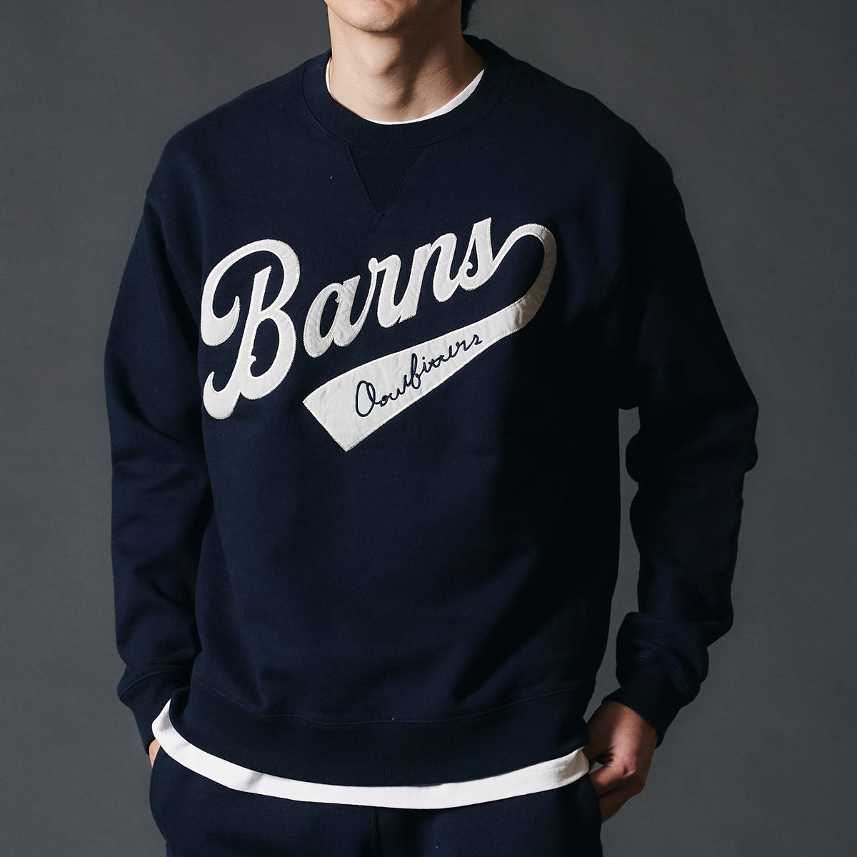 Worker Crewneck Sweatshirt【BARNS Logo】BR-25362 – BARNS