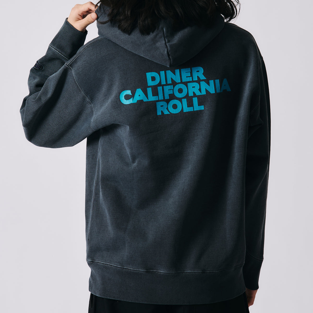 Pigment Dye】Athletic Print Hoodie【ROLL】BR-25466 – BARNS