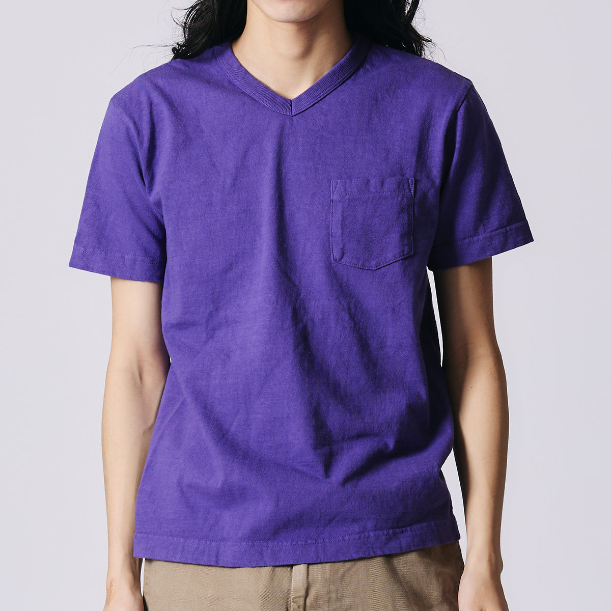 2025S/S Seasonal Color】“STANDARD” TSURIAMI V Neck T-Shirt
