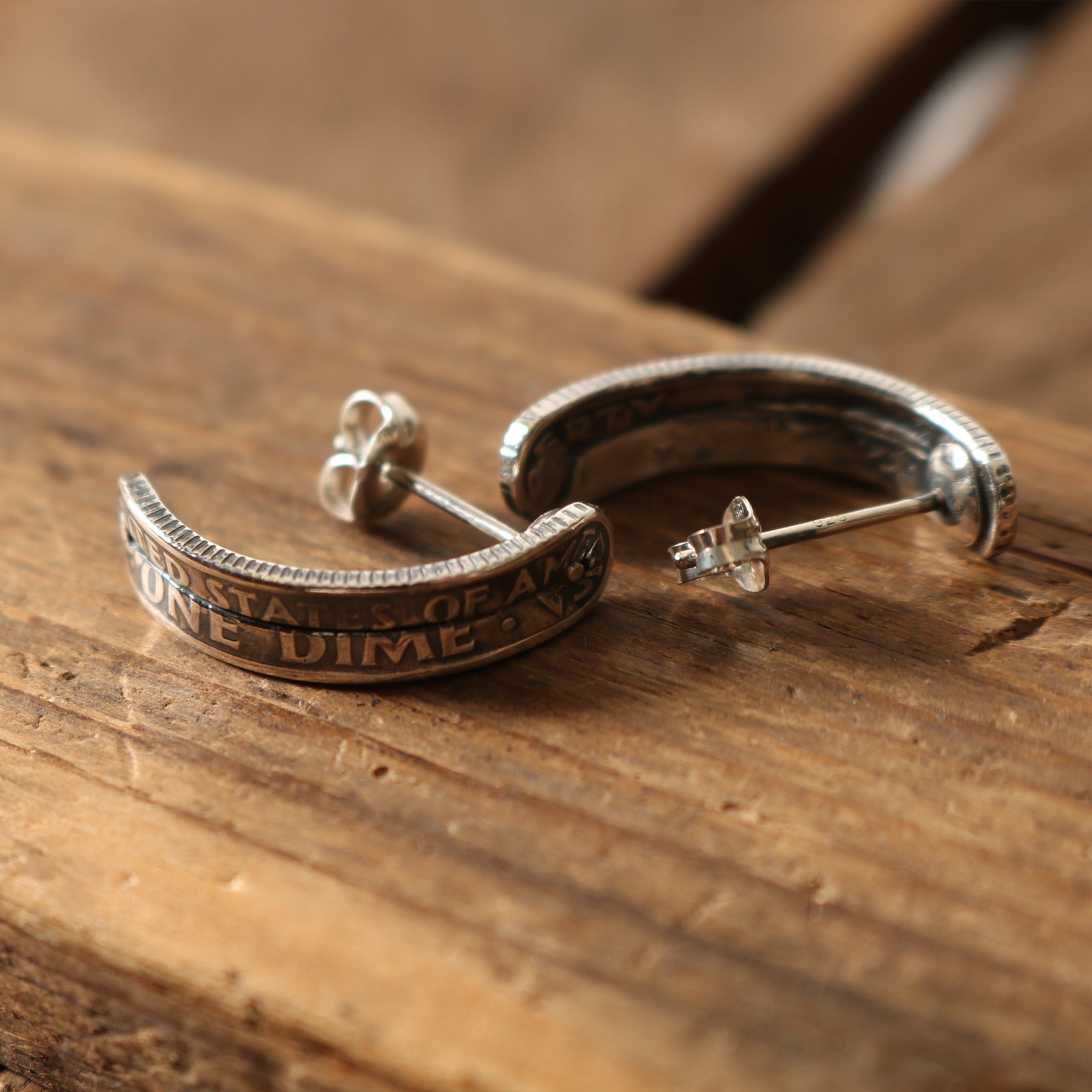 ピアス　No.4451 NORTH WORKS】1＄モルガンコインピアス [片耳] BR-8452 – BARNS