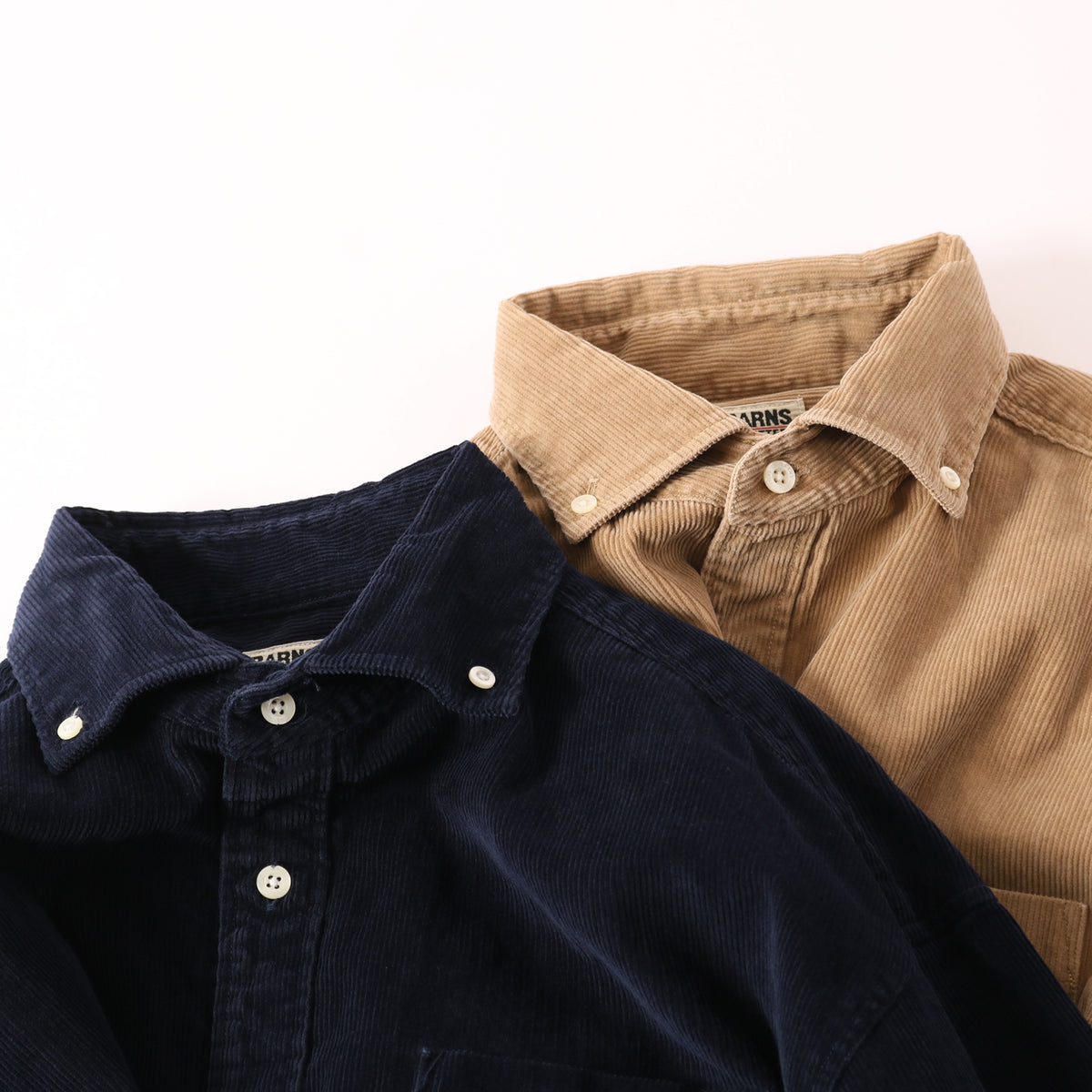 WIDE BD CORDUROY SHIRT BR-23355 – BARNS OUTFITTERS (バーンズ
