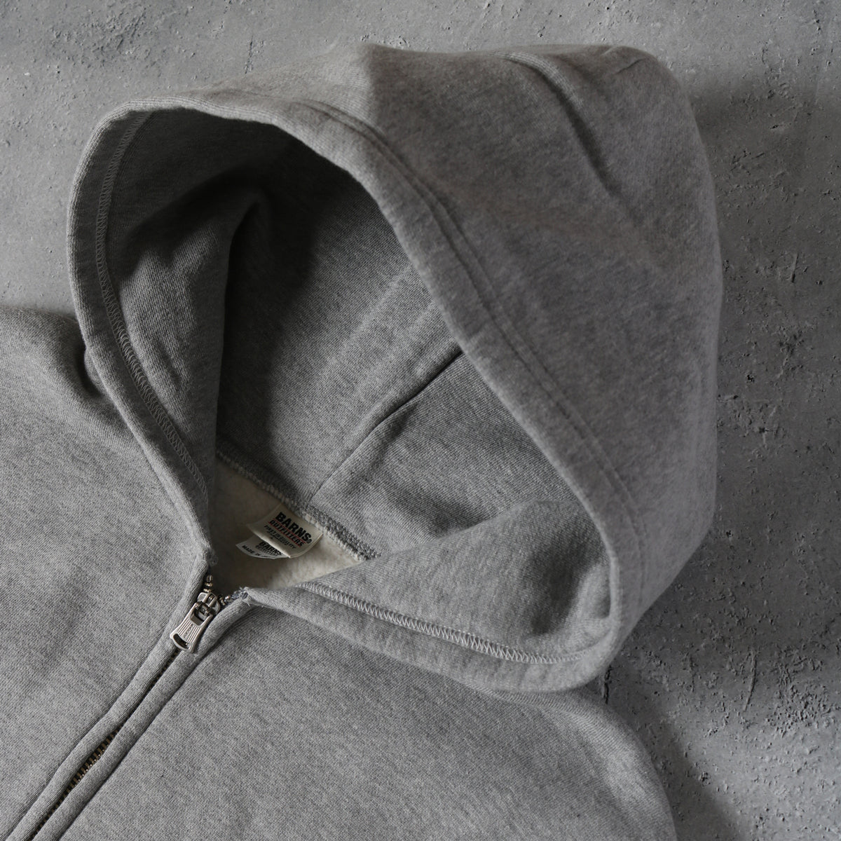STANDARD” 30/7 COZUN Zip Up Hoodie BR-3010 – BARNS