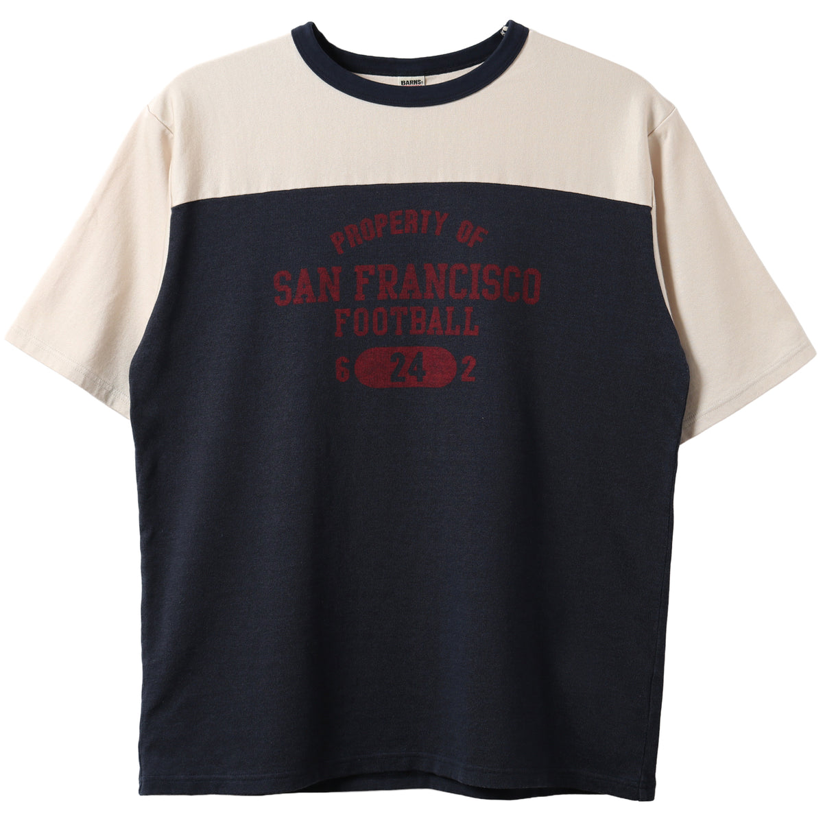 Cotton Rayon Football S/S Print T-shirt 【SF Football】BR-26205