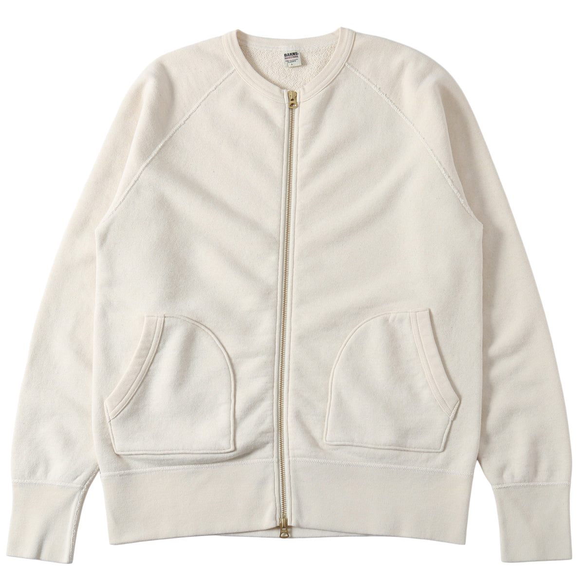 obamiページ STANDARD” TSURIAMI Crewneck Zip Up Cardigan BR-1053 – BARNS