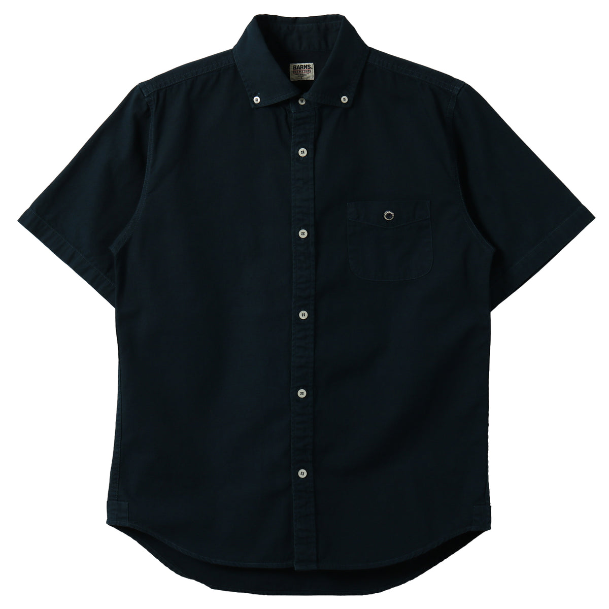 Wide Spread Collar Oxford B.D. S/S Shirt BR-5266N – BARNS
