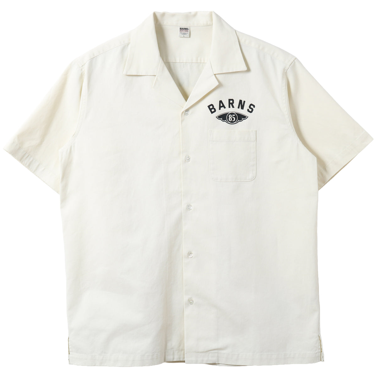 Heavy Twill Cotton Bowling Shirt【Flying Wheel】BR-26202 – BARNS