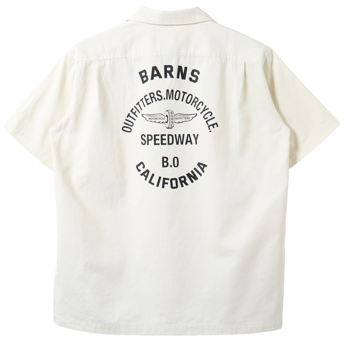 Heavy Twill Cotton Bowling Shirt【Flying Wheel】BR-26202 – BARNS