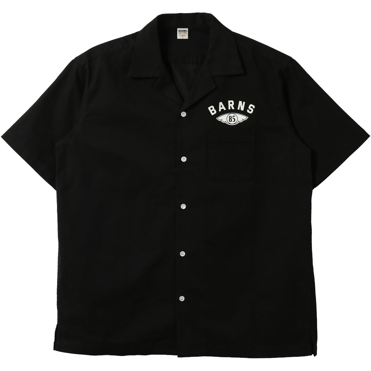 Heavy Twill Cotton Bowling Shirt【Flying Wheel】BR-26202 – BARNS