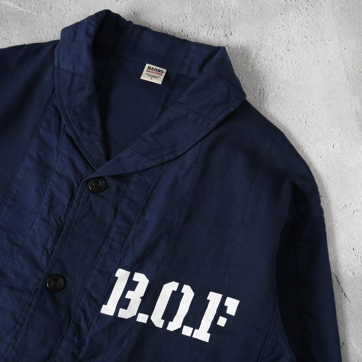 40's Mariner Shawl Collar Coverall【B.O.F】BR-25430 – BARNS