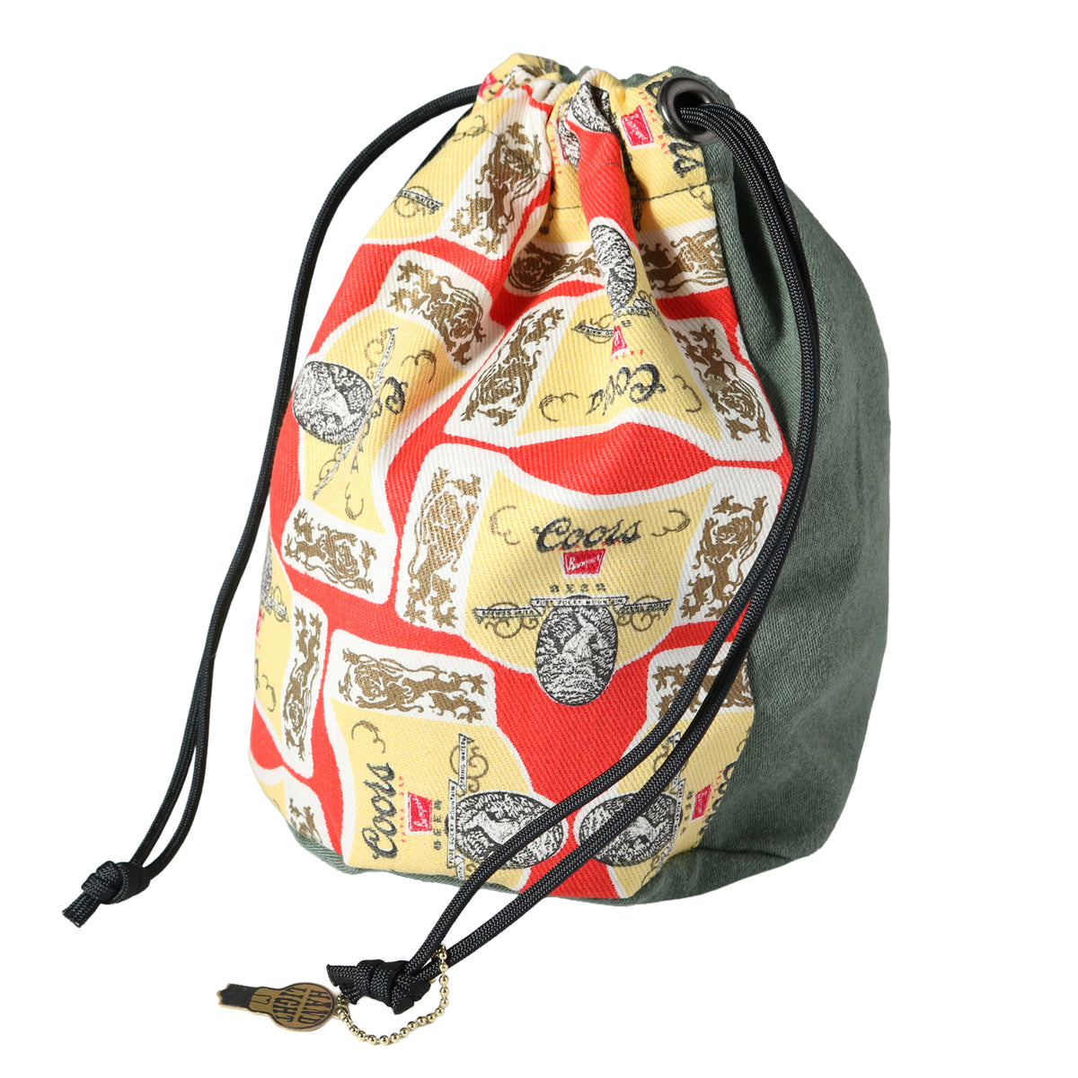 HAND LIGHT】U.S. Military Personal Effects bag【Vintage Fabric】BW