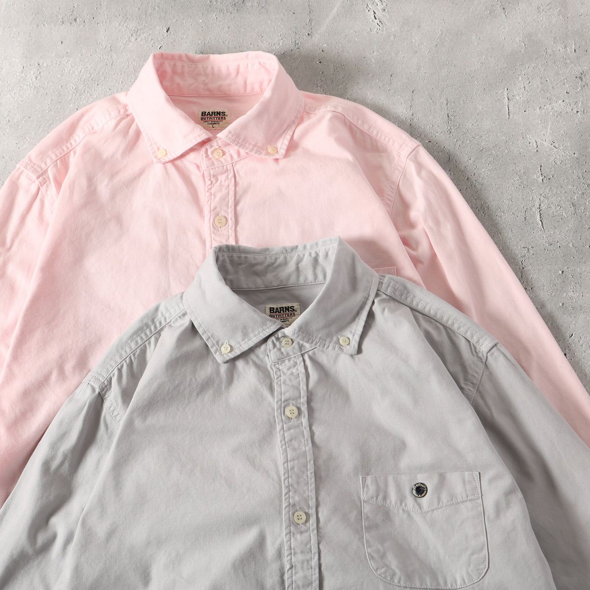 Season Color】 Wide Spread Collar Oxford B.D Shirt BR-4965N ...