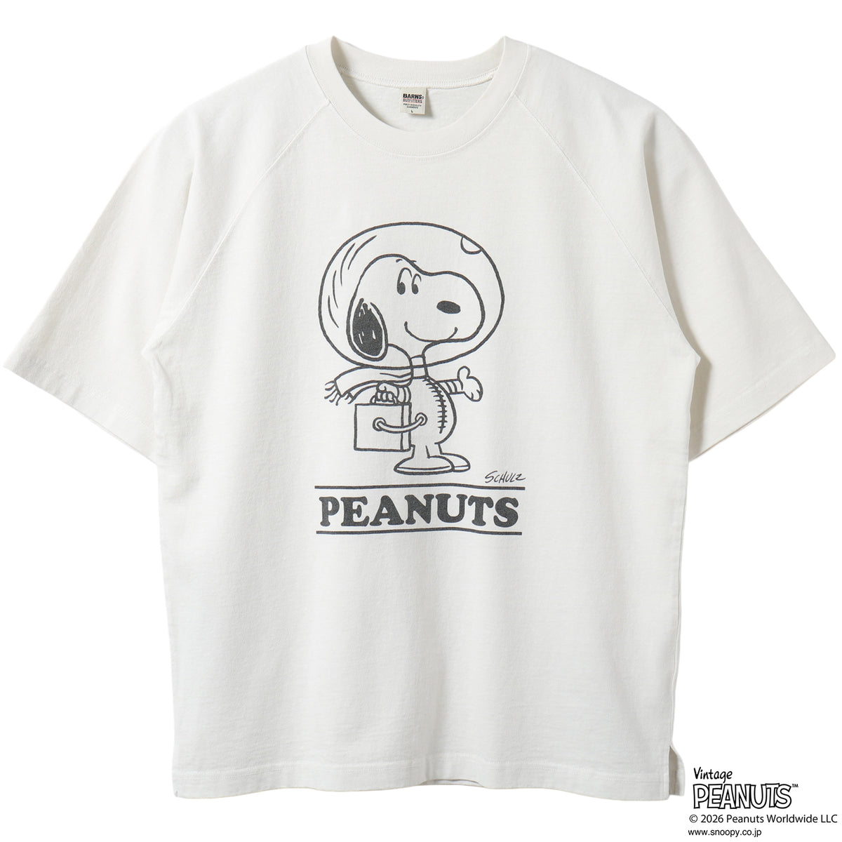 SNOOPY】Raglan S/S Print T-shirt【Special Item】BR-26215 – BARNS