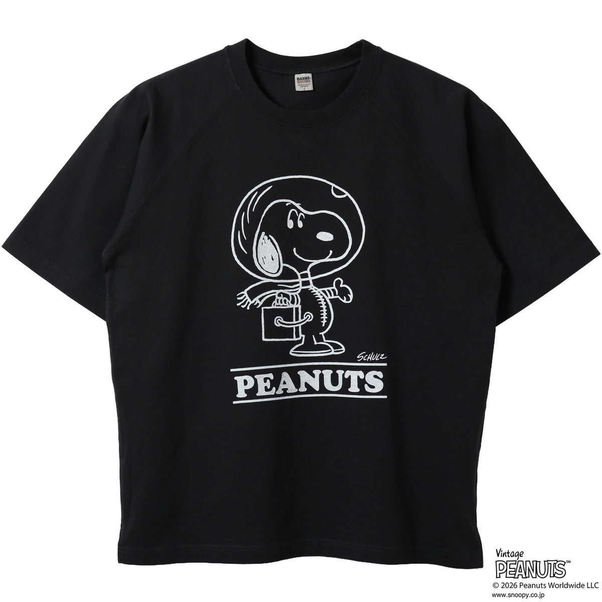 SNOOPY】Raglan S/S Print T-shirt【Special Item】BR-26215 – BARNS