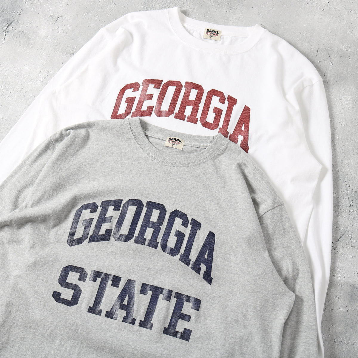 Re:Productor Long Sleeve Print T-shirt【GEORGIA】BR-25130