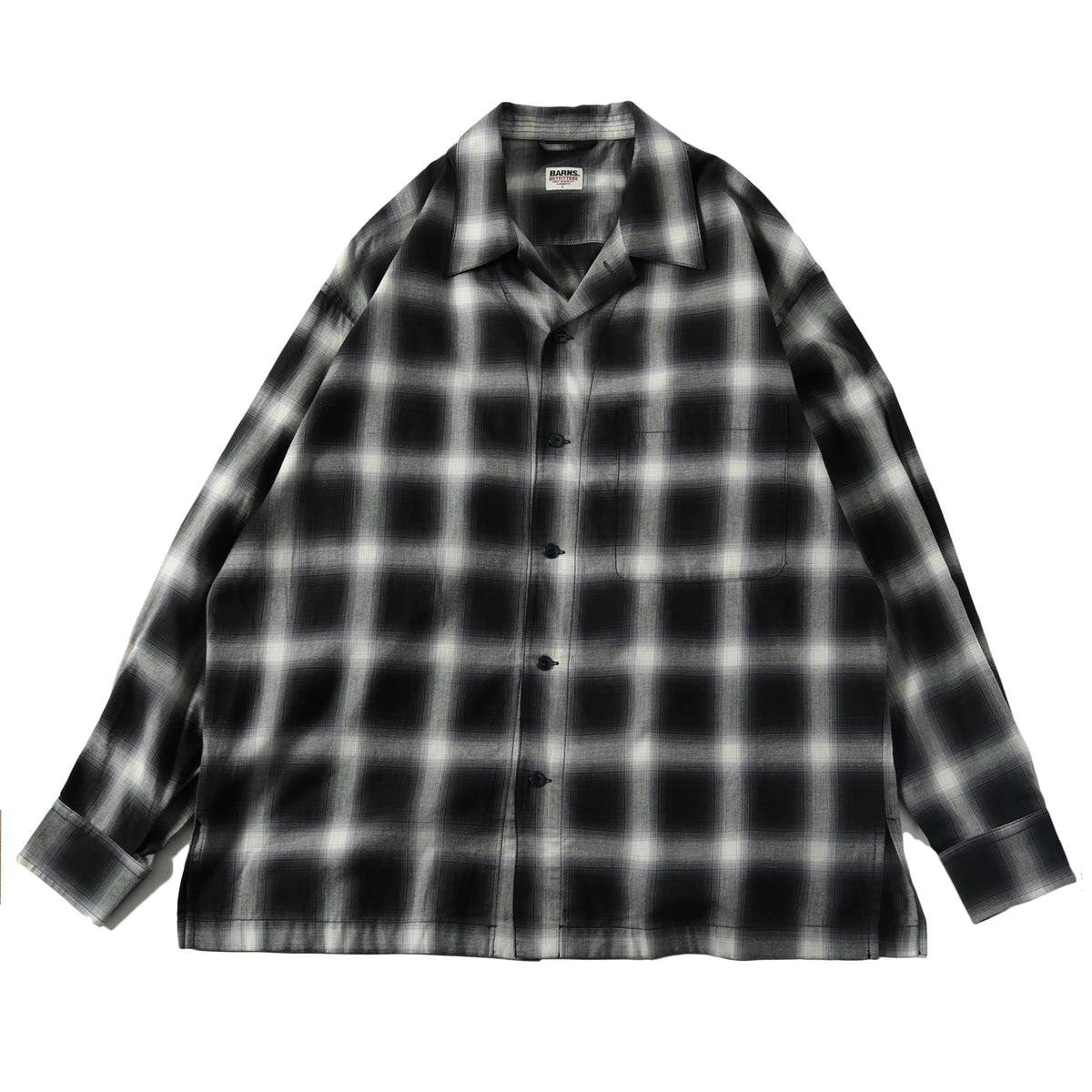 Ombre Check Shirt BR-24140 – BARNS OUTFITTERS (バーンズ ...