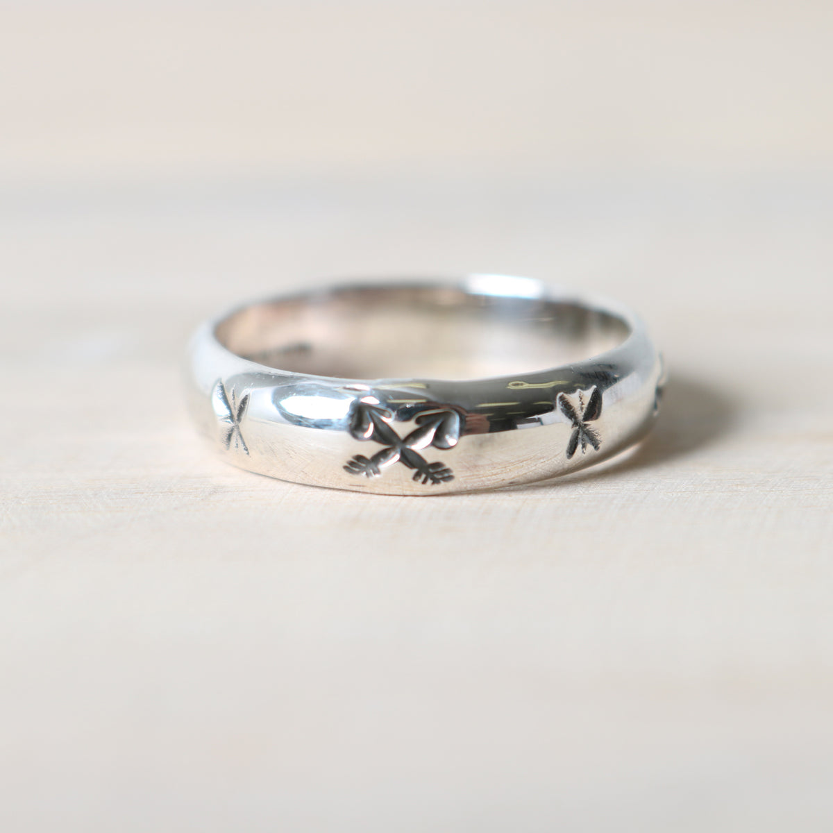 NORTH WORKS】Crossed Arrow Ring BR-6001W – BARNS OUTFITTERS