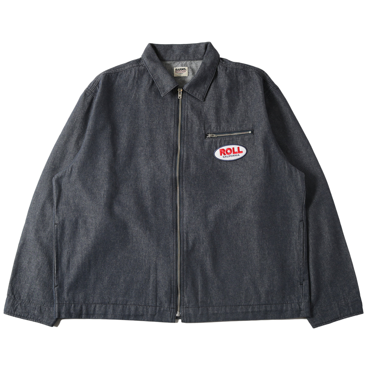 Short Zip Up Jacket【ROLL】BR-25140 – BARNS OUTFITTERS (バーンズ 