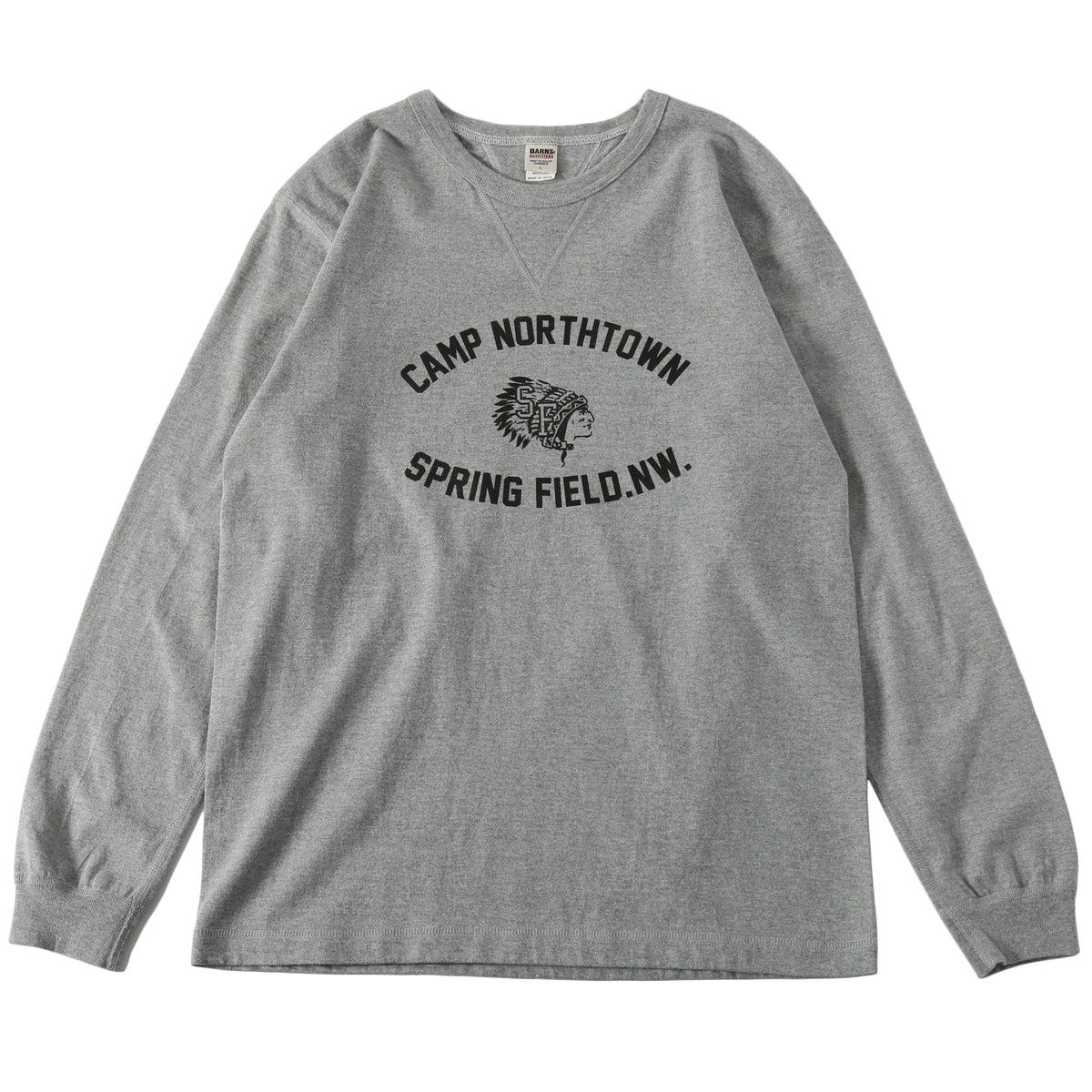 COZUN 両Vガゼット L/S T-shirt【SPRING FIELD】BR-24120 – BARNS