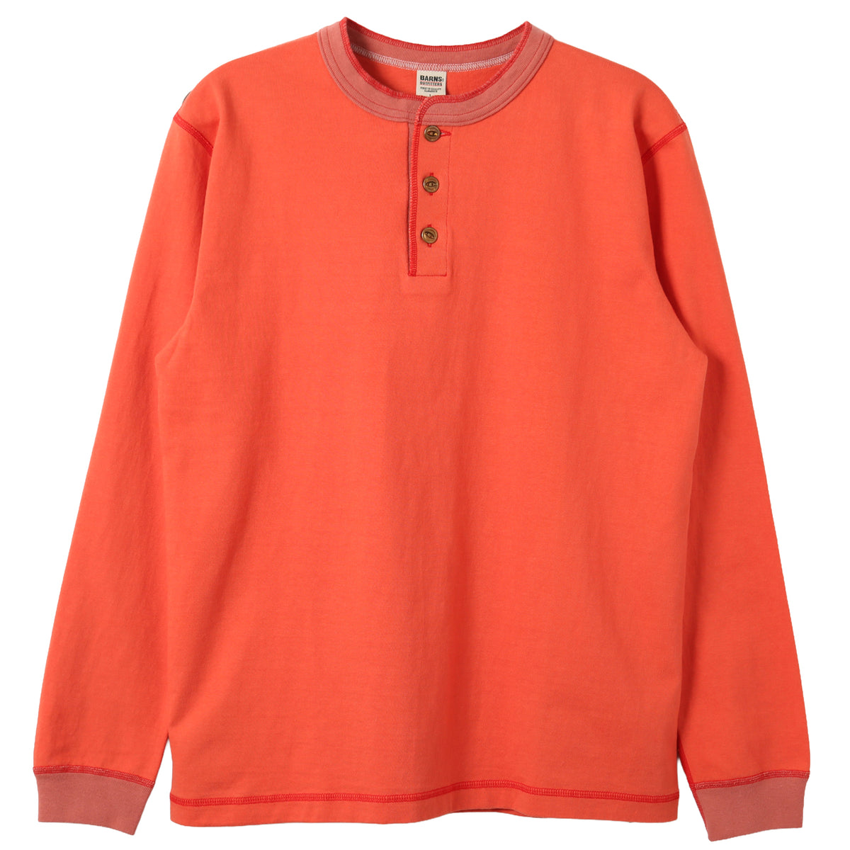 STANDARD” 14/- COZUN ヘンリーネック ロングTシャツ【公式サイト限定