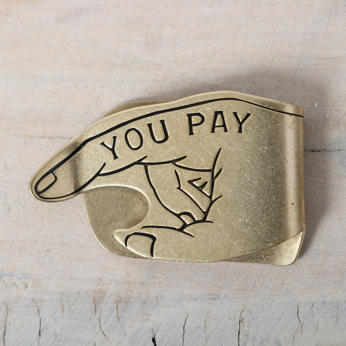 Button Works】You Pay Money Clip【Renewal】 BW-0185 – BARNS