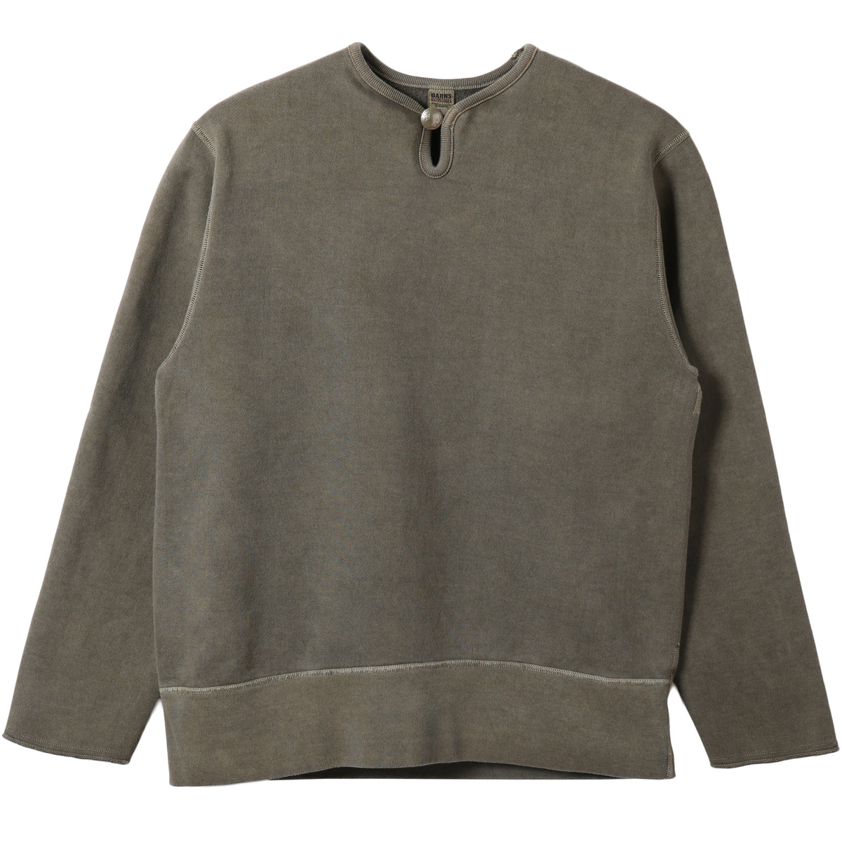 Button Works】30/7 COZUN 5￠coin Concho Sweatshirt【Pigment Dye