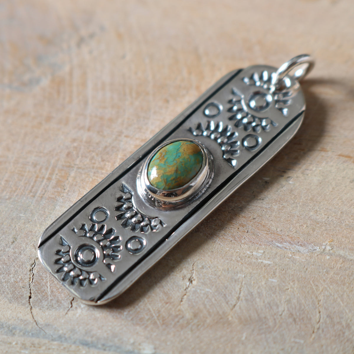 BARNS OUTFITTERS×NORTH WORKS サンダーバード トップ NORTH WORKS】Sunrays Turquoise Pendant Top BR-7004W – BARNS