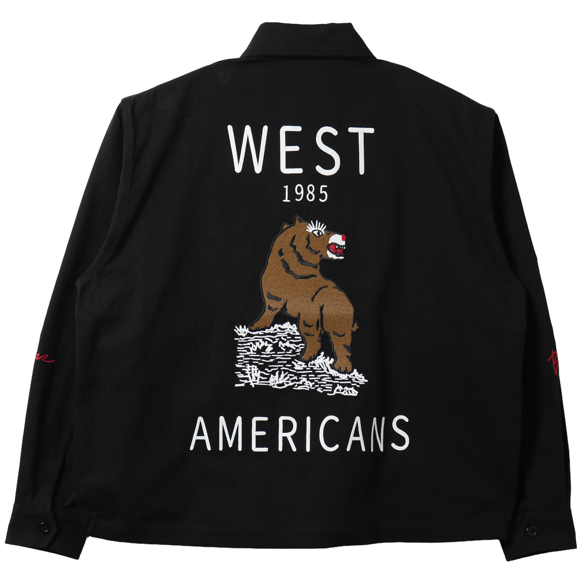 Zip Up Work Jacket【Embroidery】BR-26367 – BARNS OUTFITTERS