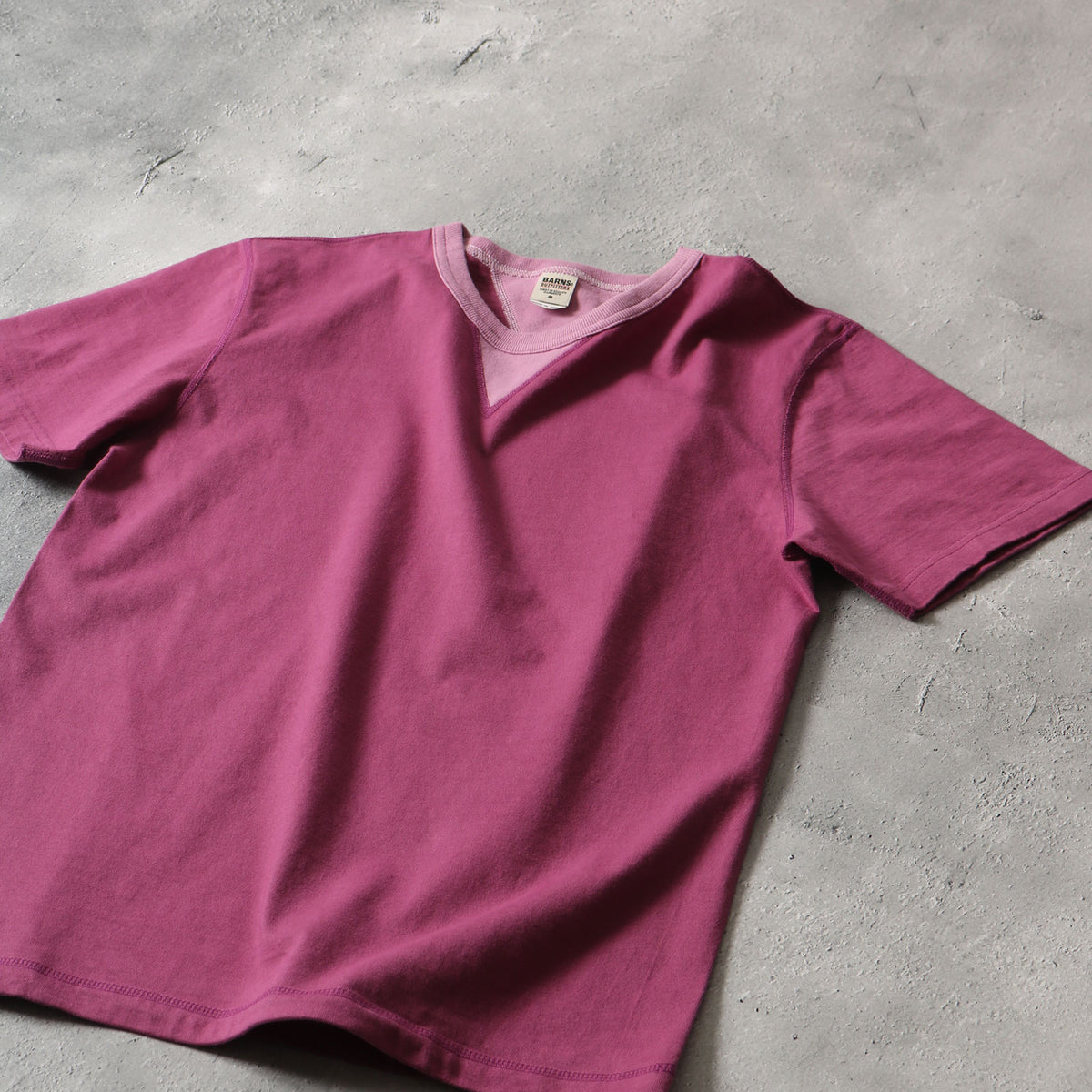 【2023 S/S NEW COLOR】“STANDARD” COZUN 両Vガゼット Tシャツ