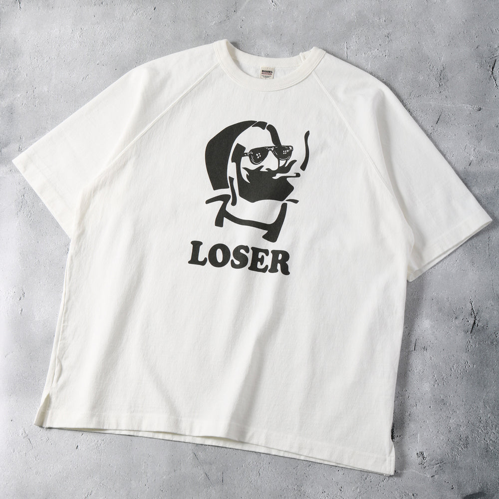 90's Heavyweight  S/S Print T-shirt【Loser】BR-24225