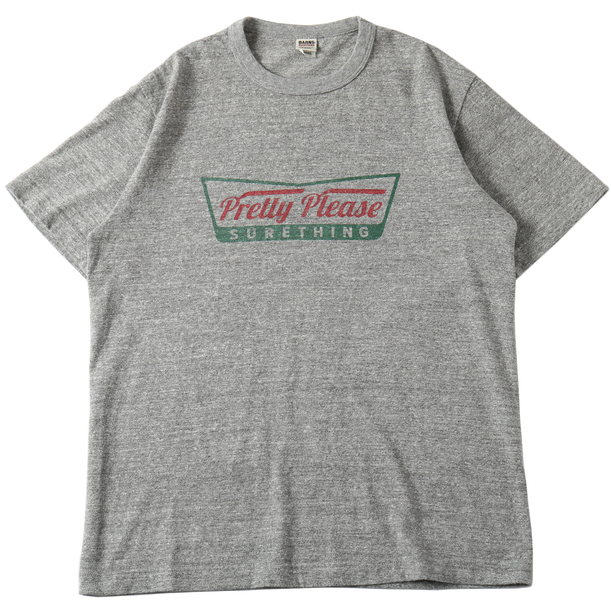 STANDARD” TSURIAMI Crew Neck Print T-Shirt【Pretty Please】BR