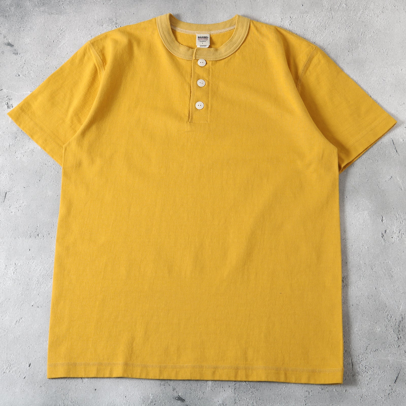 2025 S/S Seasonal Color】“STANDARD” 14/- COZUN ヘンリーネック T