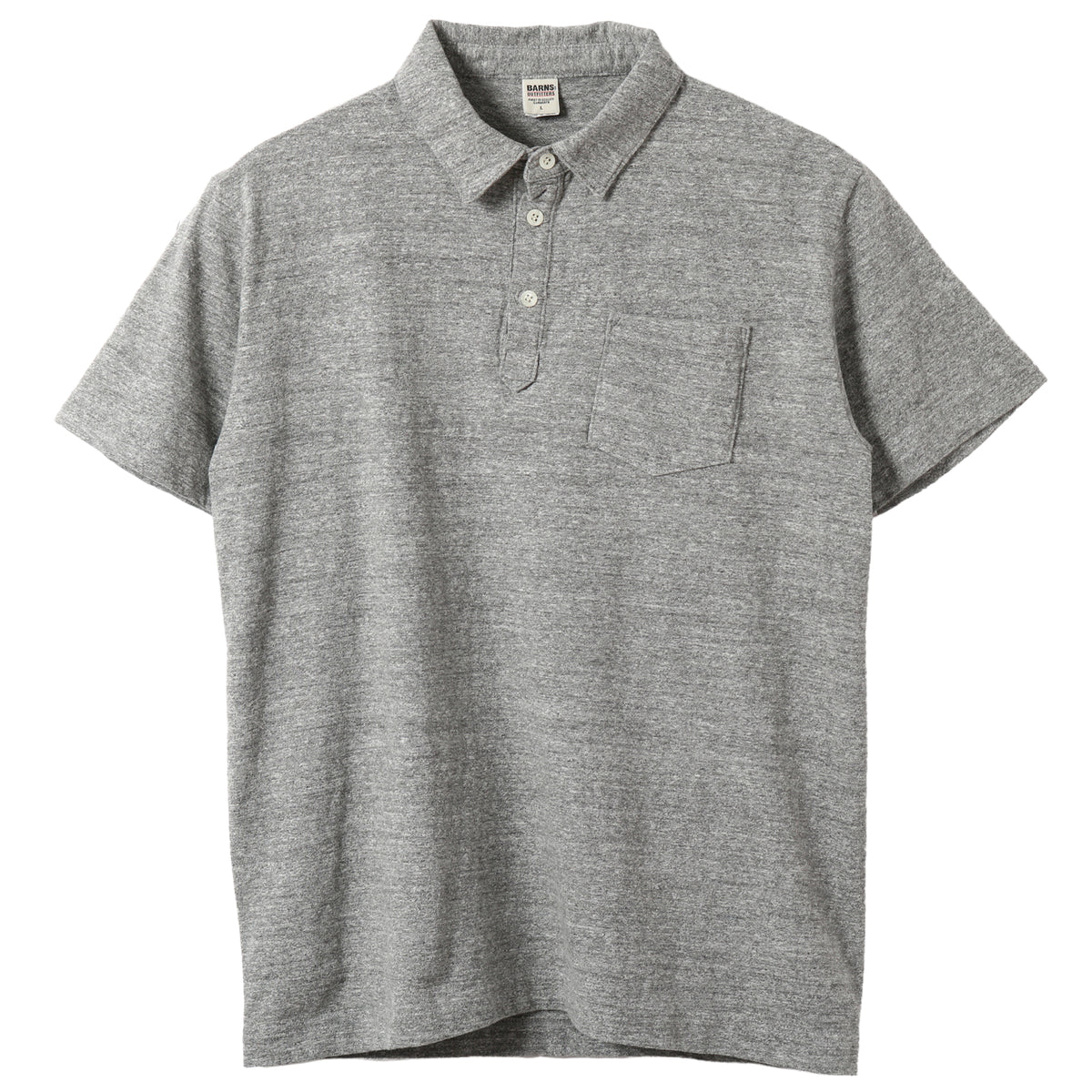 TSURIAMI” S/S Polo T-shirt BR-1006N – BARNS OUTFITTERS (バーンズ 