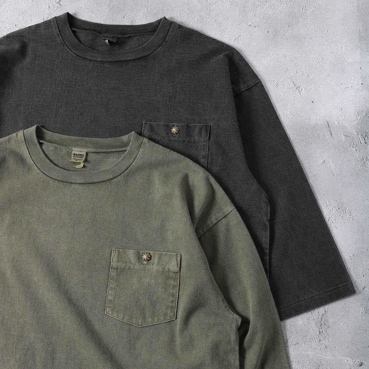 BIG COZUN】14/- COZUN Apollo Concho Three-quarter Sleeves T-Shirt