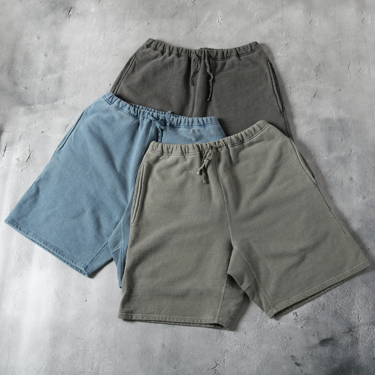 90's Sweat Shorts【Pigment Dye】BR-24277 – BARNS OUTFITTERS  (バーンズアウトフィッターズ)｜公式サイト