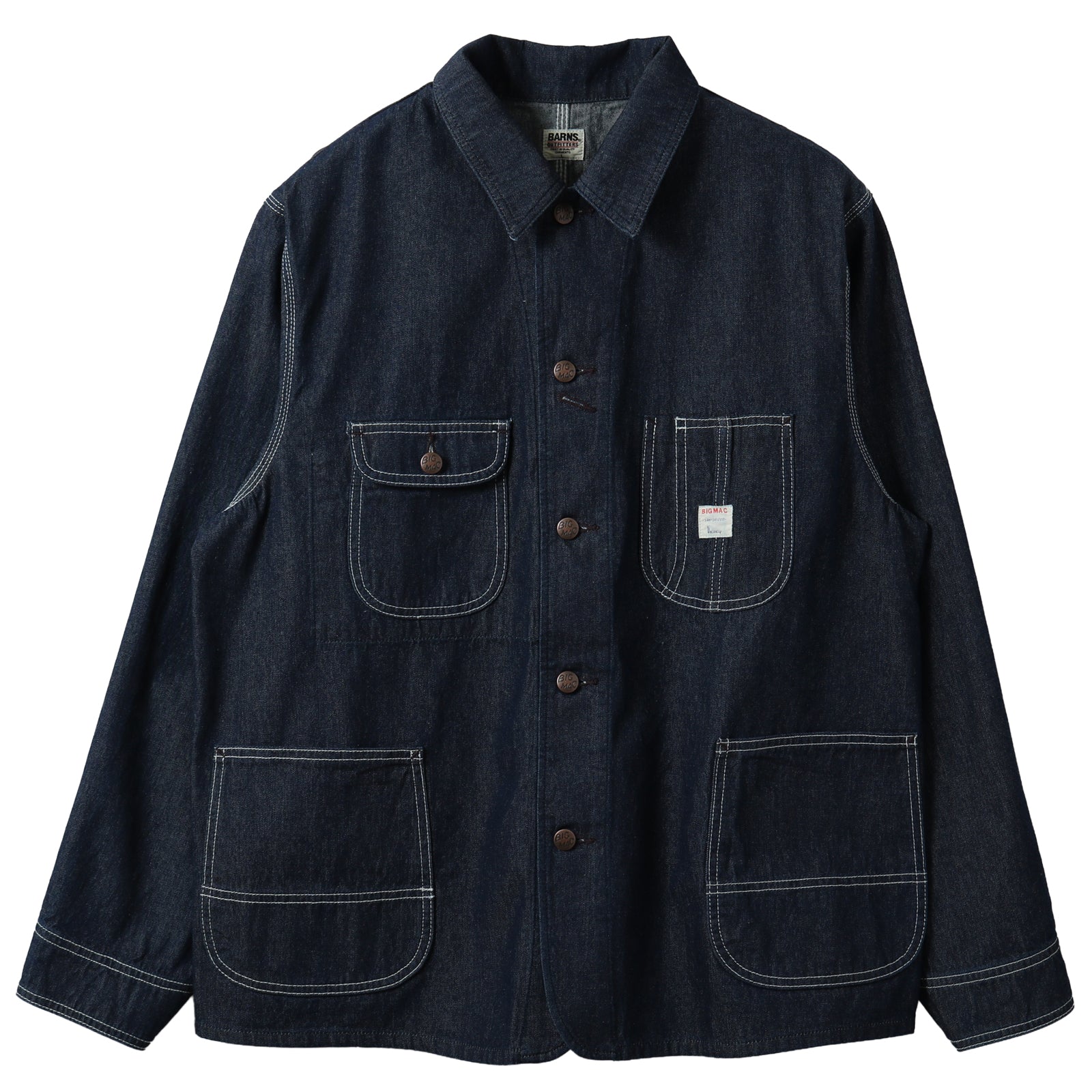 BARNS OUTFITTERS × BIGMAC Denim Coverall BARNS OUTFITTERS × BIGMAC Denim Coverall【Collaboration】BR-26162