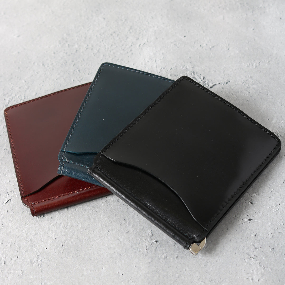 Cordovan × 栃木レザー】Money Clip LE-4339 – BARNS OUTFITTERS