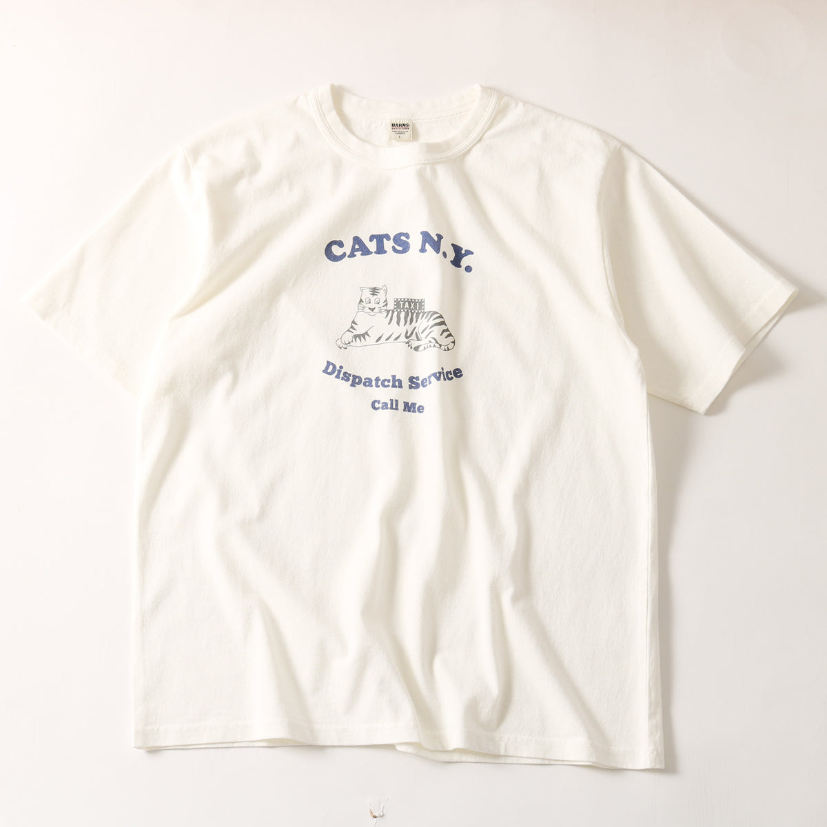 タフネック プリント Tシャツ 【CAT NY】 – BARNS OUTFITTERS