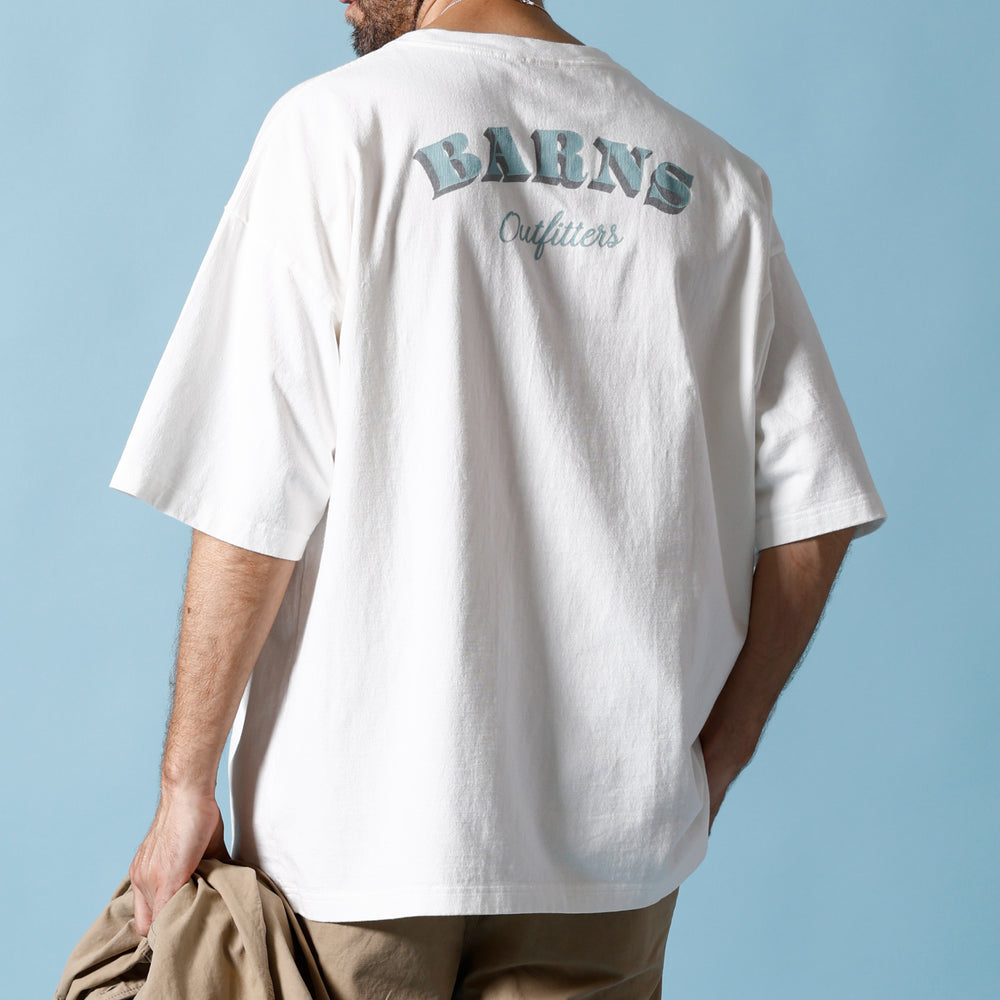 Big COZUN Loose S/S T-Shirt 【BARNS Logo】BR-24163
