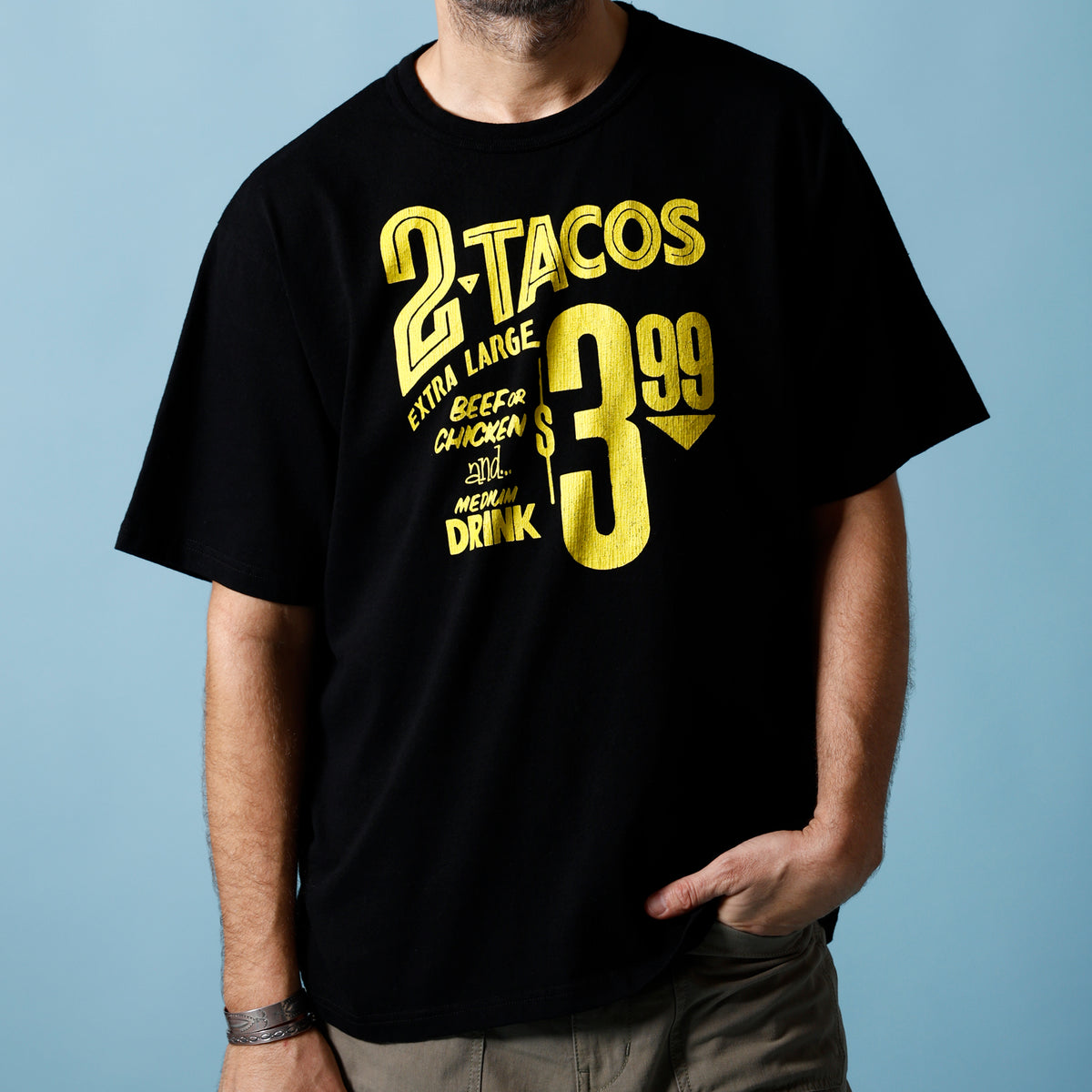 Tough neck S/S T-shirt 【Tacos】 BR-24146