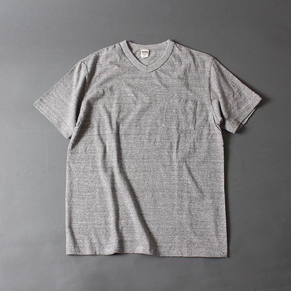 “STANDARD” TSURIAMI Vネック ポケット Tシャツ BR-11001