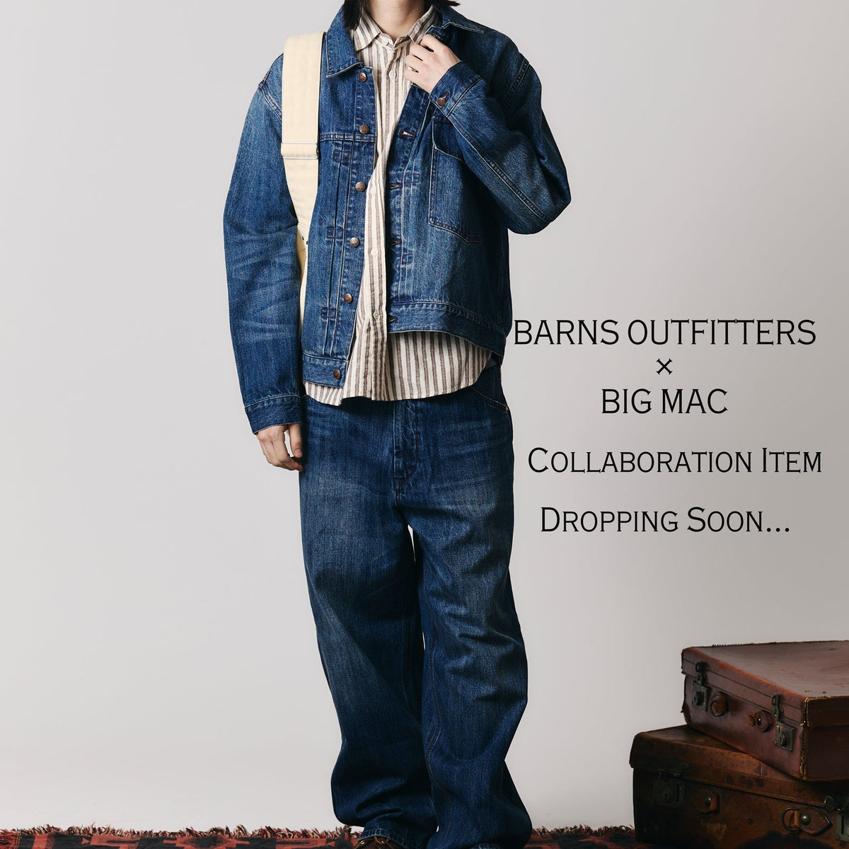 【まもなく入荷】王道にして至高。BARNS OUTFITTERS × BIG MACの最新コラボがまもなく到着！