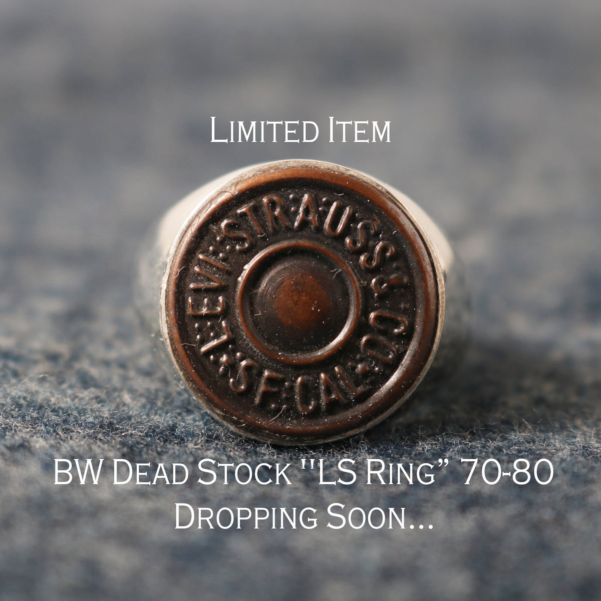 【近日入荷！】即完売を繰り返した伝説のリングがアップデート。BW Dead Stock "LS Ring” 70-80がまもなく到来。