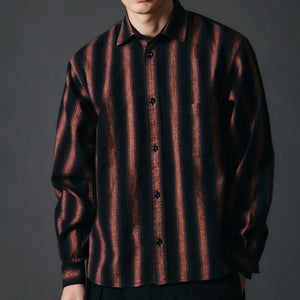 
                  
                    画像をギャラリービューアにロードしますShaggy Stripe L/S Shirt BR-25325
                  
                