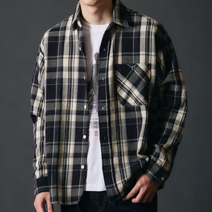 
                  
                    画像をギャラリービューアにロードしますBARNS OUTFITTERS × BIGMAC Flannel L/S Shirt【Collaboration】BR-25371
                  
                