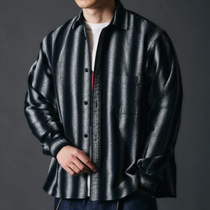 
                  
                    画像をギャラリービューアにロードしますShaggy Stripe L/S Shirt BR-25325
                  
                