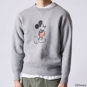 
                  
                    画像をギャラリービューアにロードします【Mickey Mouse】&amp;quot;STANDARD&amp;quot; 30/7 COZUN はめ込み両Vガゼット スウェット【Special Item】BR-24391
                  
                