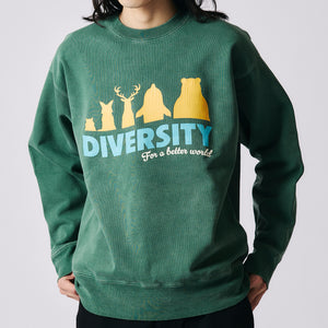 
                  
                    画像をギャラリービューアにロードします【Pigment Dye】Athletic Crewneck Print Sweatshirt【DIVERSITY】BR-25463
                  
                