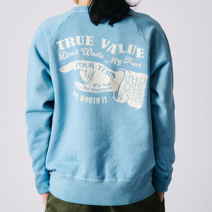 
                  
                    画像をギャラリービューアにロードします【Pigment Dye】G.O.A.T. Slub Sweatshirt【TRUE VALUE】BR-25414
                  
                