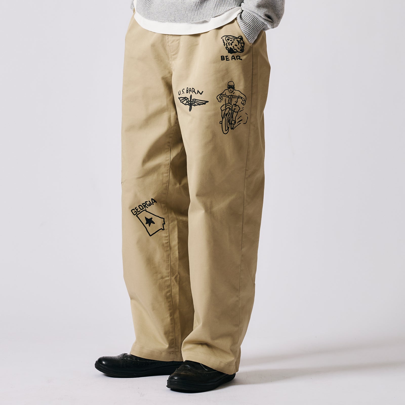 Authentic T/C Chino Print Pants BR-25442 – BARNS OUTFITTERS