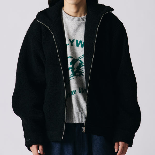 Zip Up Boa Jacket BR-25450 – BARNS OUTFITTERS (バーンズ
